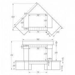 Stimlex Alkor SWTRA90C - Угловая облицовка из натуральных материалов